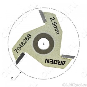 Сменные режущие пазовые диски для фрез