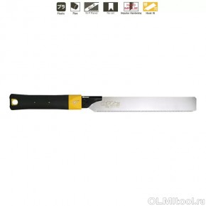 Ножовка ZetSaw 225 мм; 17TPI с гибким полотном для труб из ПВХ/ПЭ Z.08059