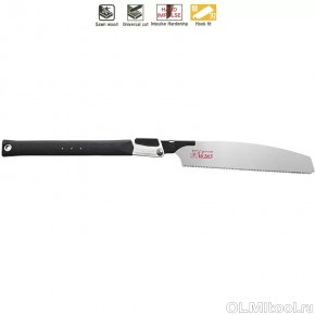 Ножовка ZetSaw Kataba VIII складная 265 мм; 15TPI; толщина 0,6 мм для плотников Z.18401