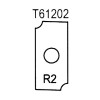 Нож внутренний радиус R2 (T61202) ROTIS 744.T61202