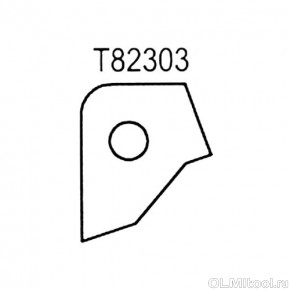 Нож профильный для фасадов (T82303) ROTIS 744.T82303
