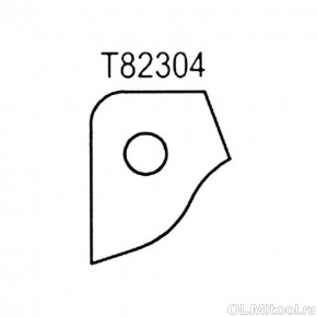 Нож профильный для фасадов (T82304) ROTIS 744.T82304
