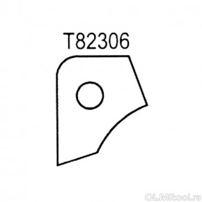 Нож профильный для фасадов (T82306) ROTIS 744.T82306