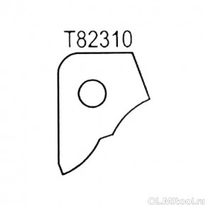 Нож профильный для фасадов (T82310) ROTIS 744.T82310