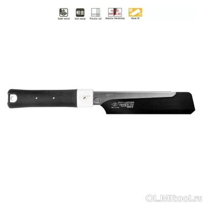 Ножовка ZetSaw Dozuki 150 мм; 28TPI; толщина 0,3 мм для алюминия, пластика и древесины Z.07041